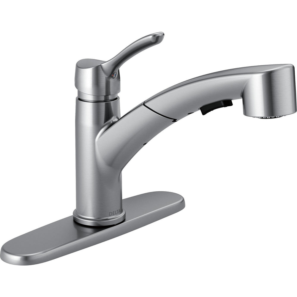 Collins Single Handle Pull-out Kitchen - Chrome