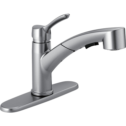 Collins Single Handle Pull-out Kitchen - Chrome