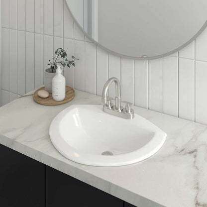 Contac Curtis – 4140BEW – 4″ Center Drop-In Sink