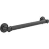 Dorval Grab Bar Traditional 18" - Matte Black