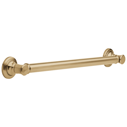 Delta Delta - 24" Traditional Decorative ADA Grab Bar In Chrome