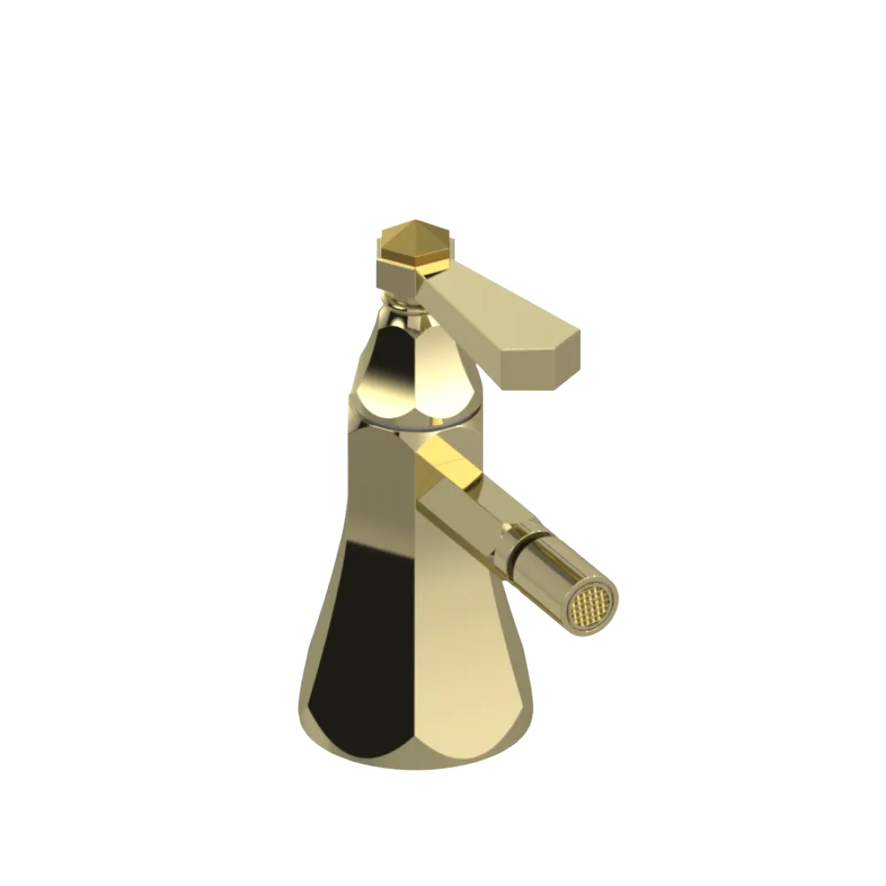 Rubinet Single Control Bidet Fitting (less drain) Gold