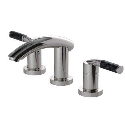 Rubinet Widespread Lav. Set. (less drain) Polished Nickel