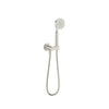 Baril 1-spray anti-limestone hand shower on wall-mounted supply elbow