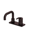 Rubinet 4" Centre Single Control Lav. Set. with Genesis spout (less drain) Oil Rubbed Bronze
