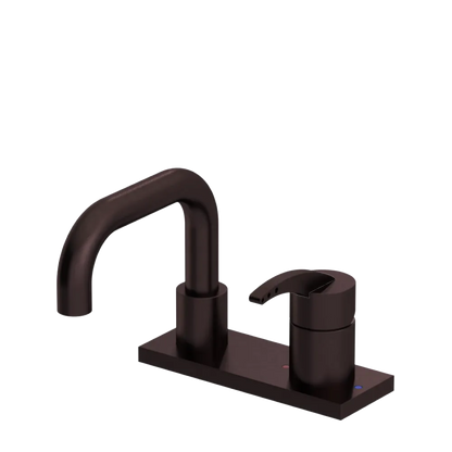 Rubinet 4" Centre Single Control Lav. Set. with Genesis spout (less drain) Oil Rubbed Bronze