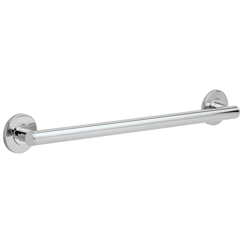 Delta Delta - 24" Contemporary Decorative ADA Grab Bar In Chrome