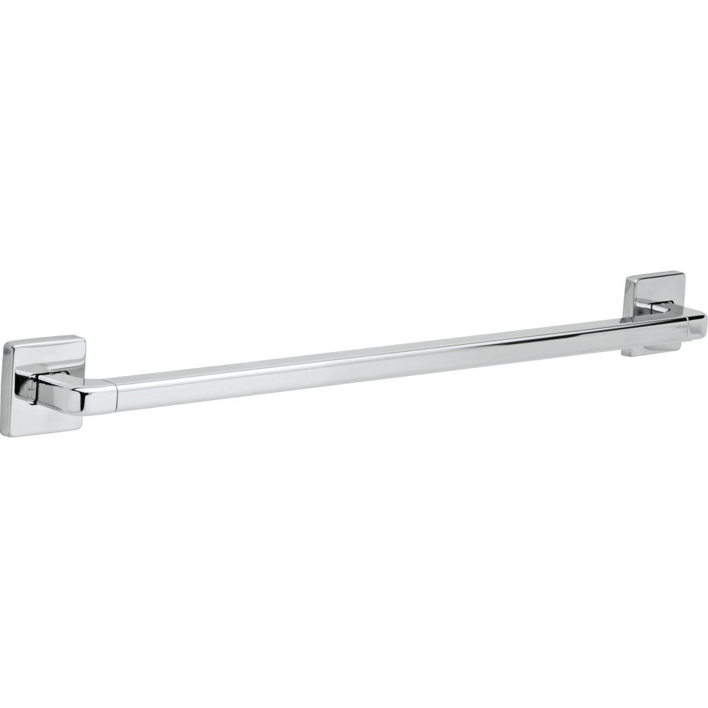Other-other Bath Sfty Angular Modern 24" Decorative Grab Bar - Ch - Matte Black