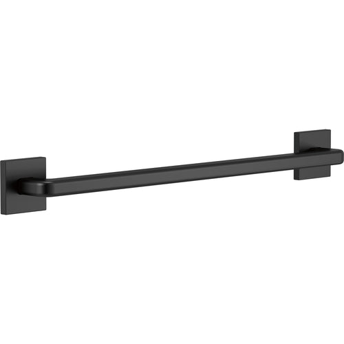 Other-other Bath Sfty Angular Modern 24" Decorative Grab Bar - Ch - Matte Black