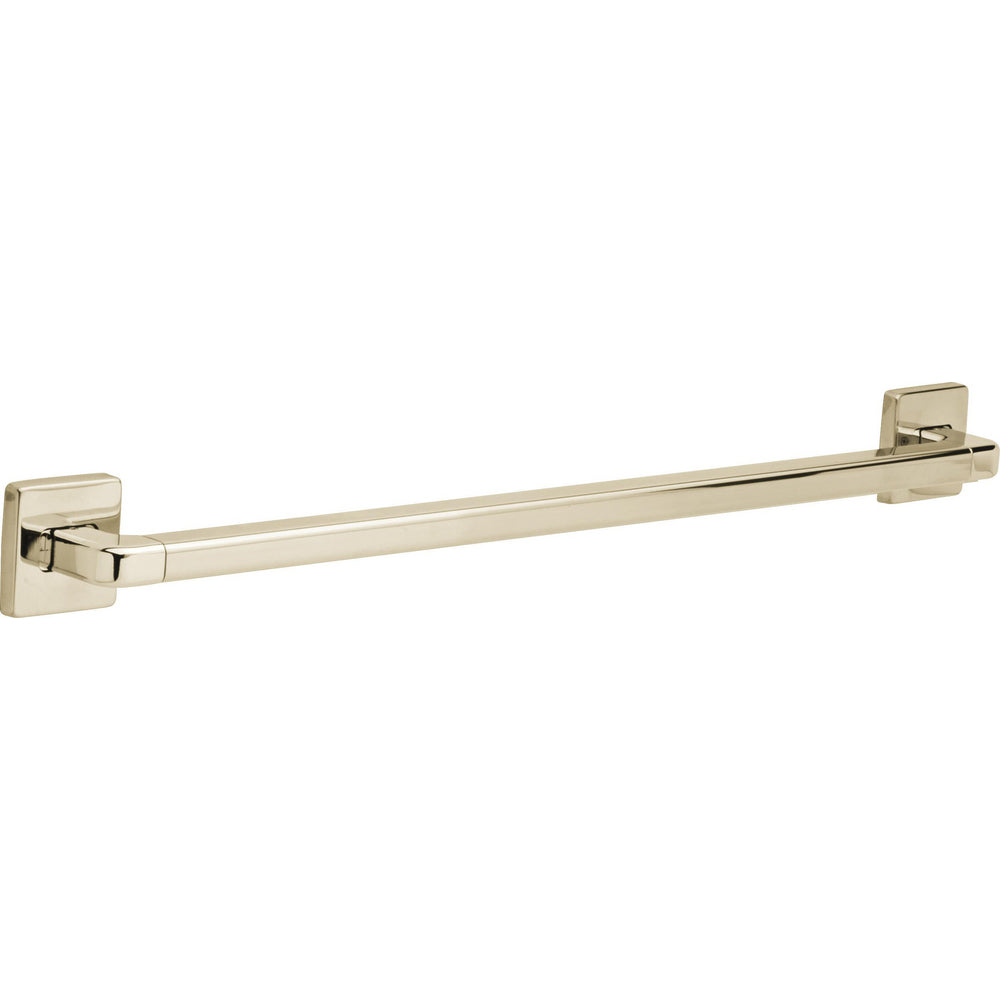 Other-other Bath Sfty Angular Modern 24" Decorative Grab Bar - Ch - Polished Nickel