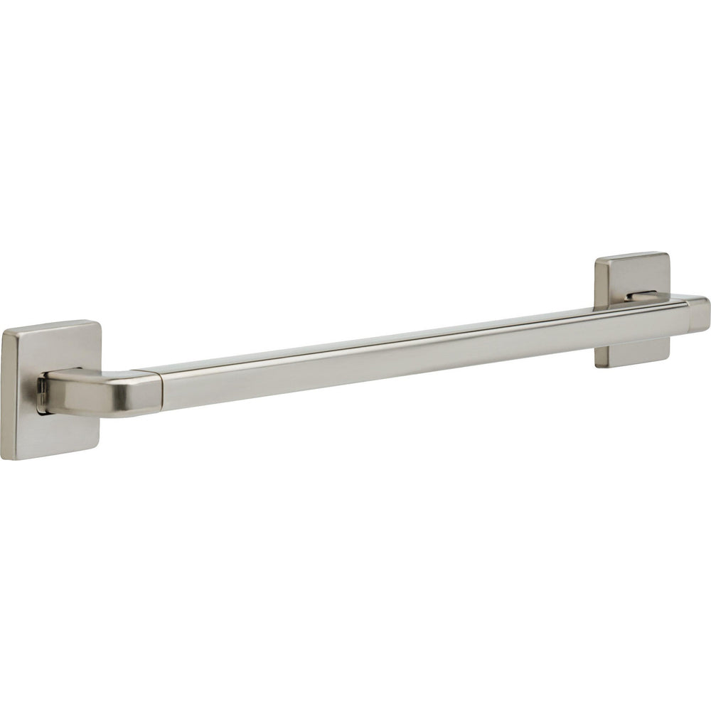 Other-other Bath Sfty Angular Modern 24" Decorative Grab Bar - Ch - Matte Black