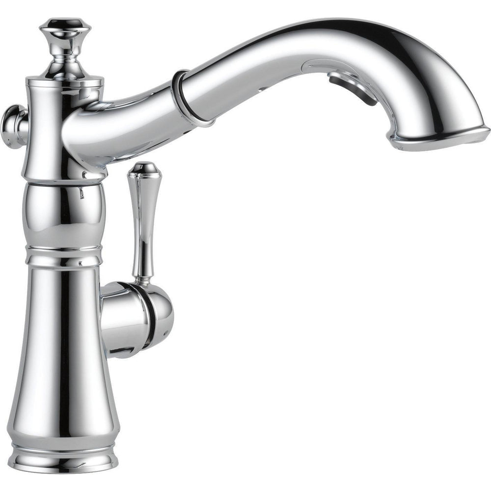 Cassidy Delta Cassidy Single Handle Pull-out Kitchen Faucet - Chrome