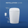 Toto WASHLET® G5A Lite Integrated Smart Toilet - 1.2 GPF / 1.0 GPF