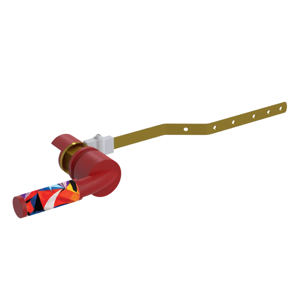 Rubinet Trip Levers Maroon