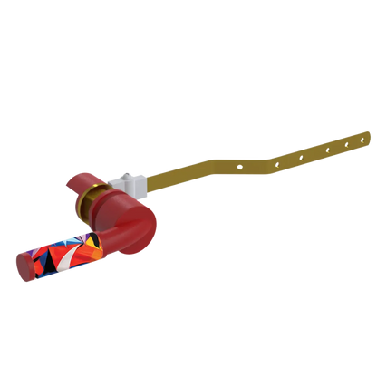 Rubinet Trip Levers Maroon