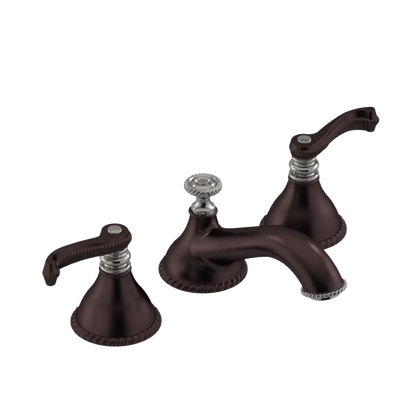Rubinet Widespread Lav. Set. (less drain) Oil Rubbed Bronze