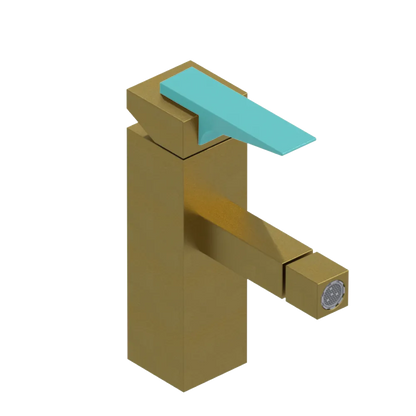 Rubinet Single Control Bidet Fitting (less drain) Antique Brass Matt