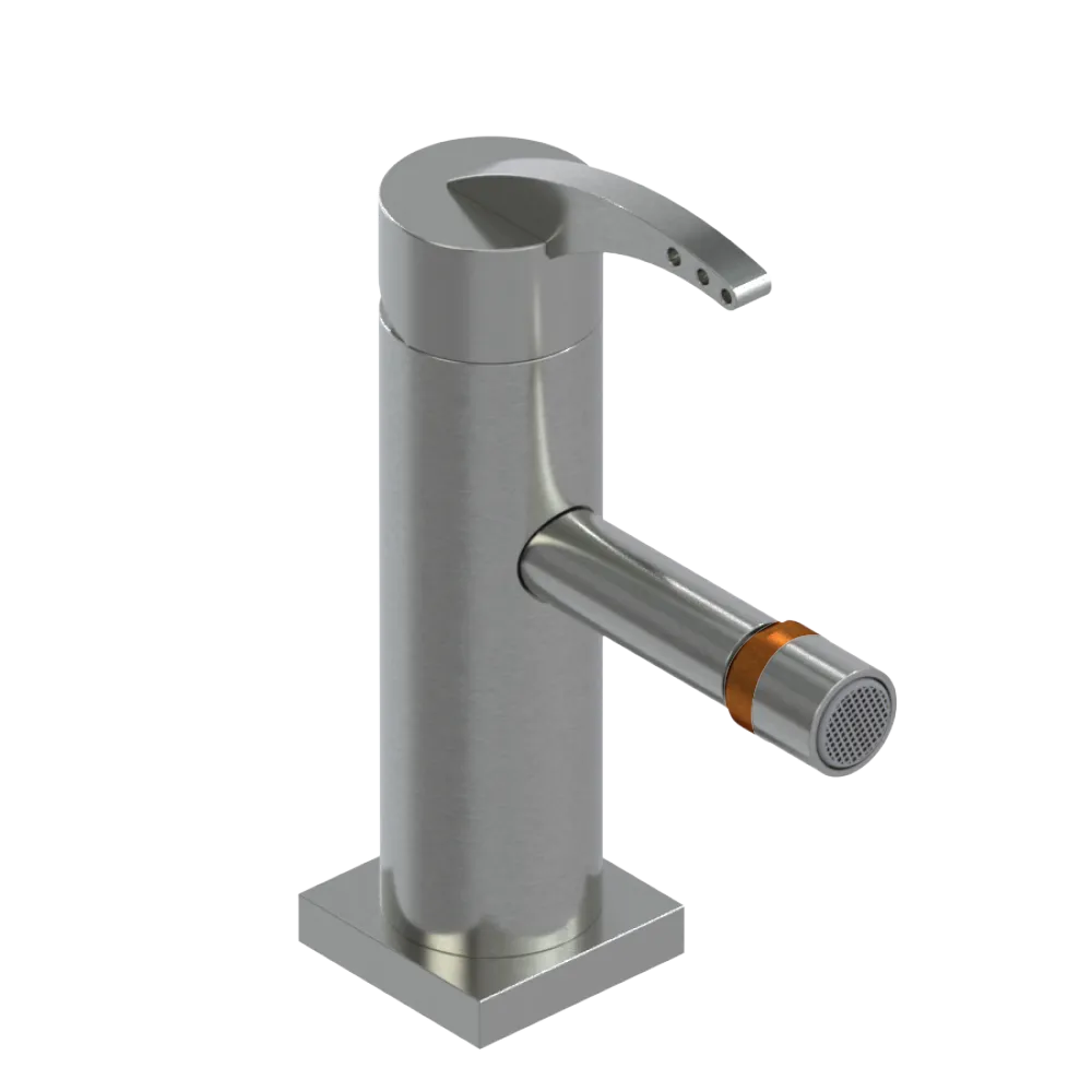 Rubinet Single Control Bidet Fitting (less drain) Satin Nickel