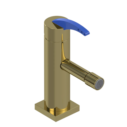 Rubinet Single Control Bidet Fitting (less drain) Natural Brass