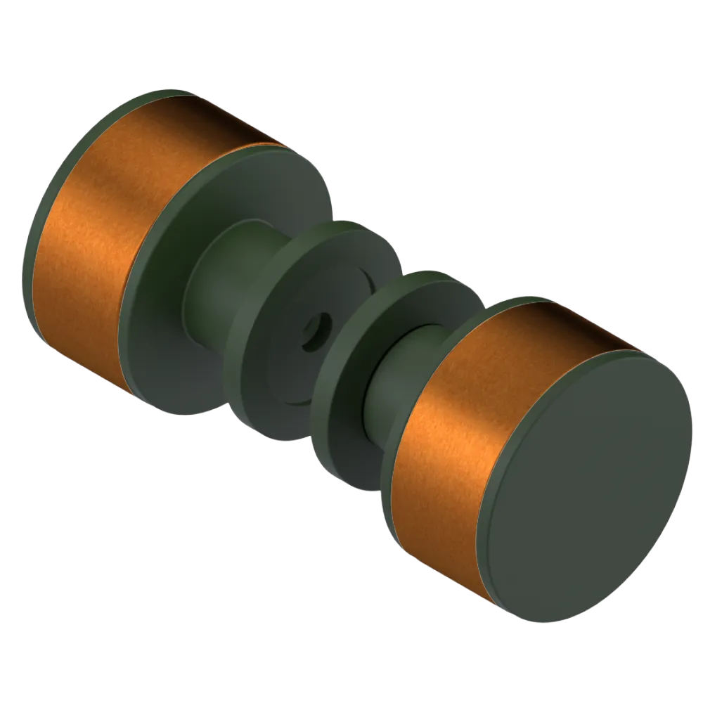 Rubinet Shower Door Knob (set) Green Envy