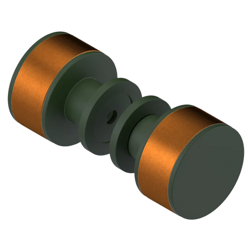 Rubinet Shower Door Knob (set) Green Envy