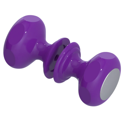 Rubinet Shower Door Knob (set) Purple Haze
