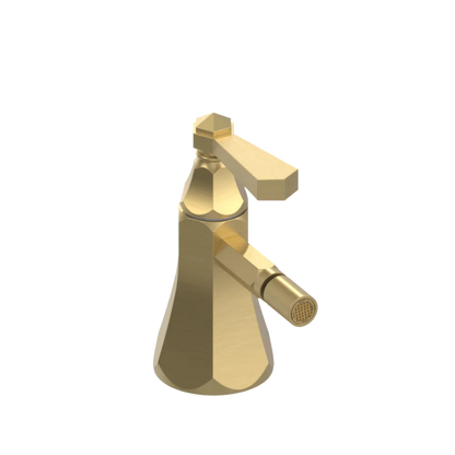 Rubinet Single Control Bidet Fitting (less drain) Satin Gold