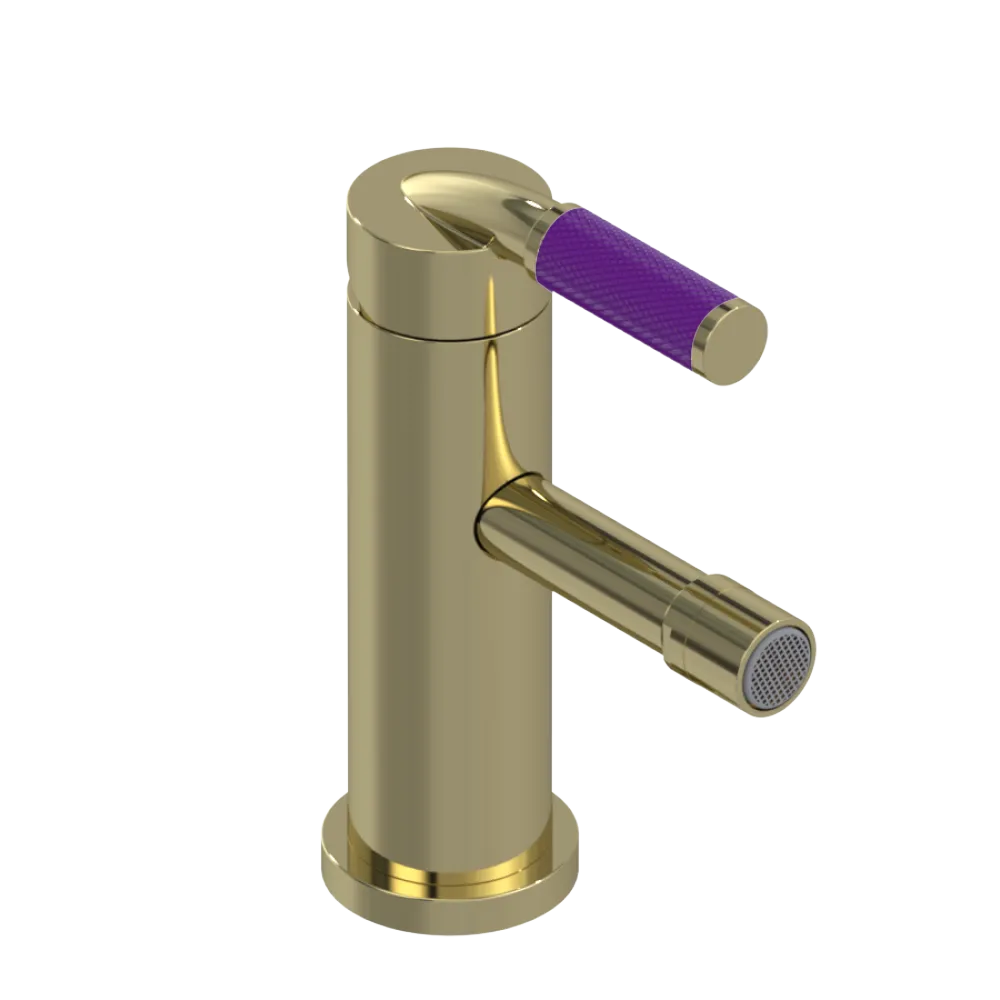 Rubinet Single Control Bidet Fitting (less drain) Gold