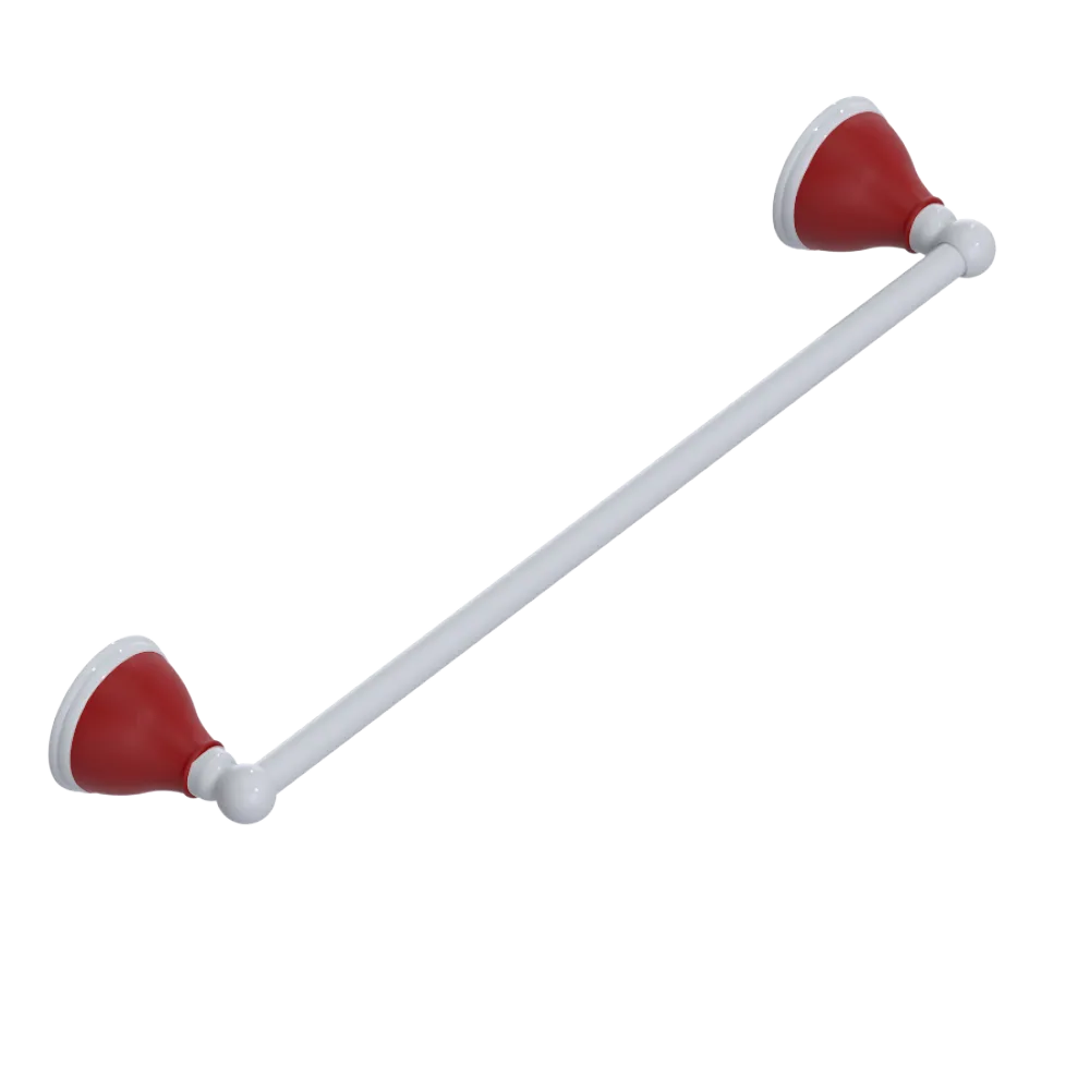 Rubinet Towel Bar 18" White