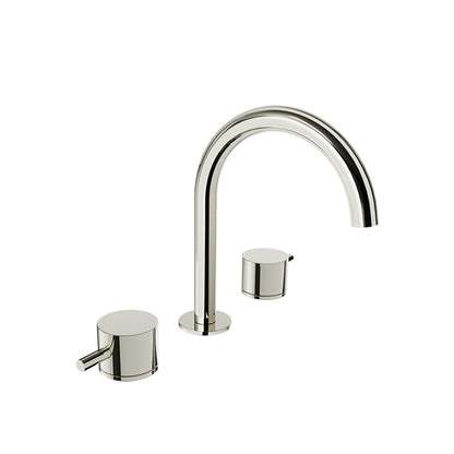 Baril 8" c/c lavatory faucet, drain included