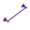 Rubinet Towel Bar 18" Purple Haze