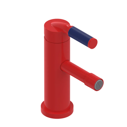 Rubinet Single Control Bidet Fitting (less drain) Red