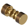 Rubinet Shower Door Knob (set) Gold