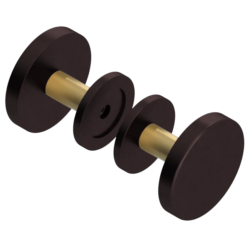 Rubinet Shower Door Knob (set) Oil Rubbed Bronze