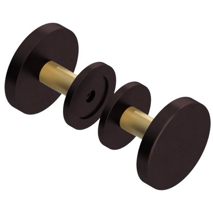 Rubinet Shower Door Knob (set) Oil Rubbed Bronze