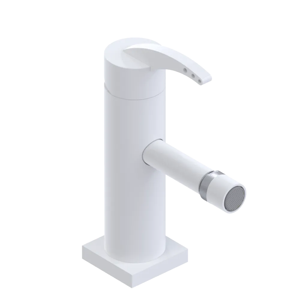 Rubinet Single Control Bidet Fitting (less drain) White