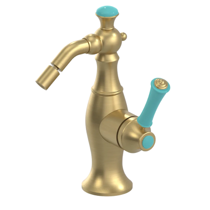 Rubinet Single Control Bidet Fitting (less drain) Satin Gold