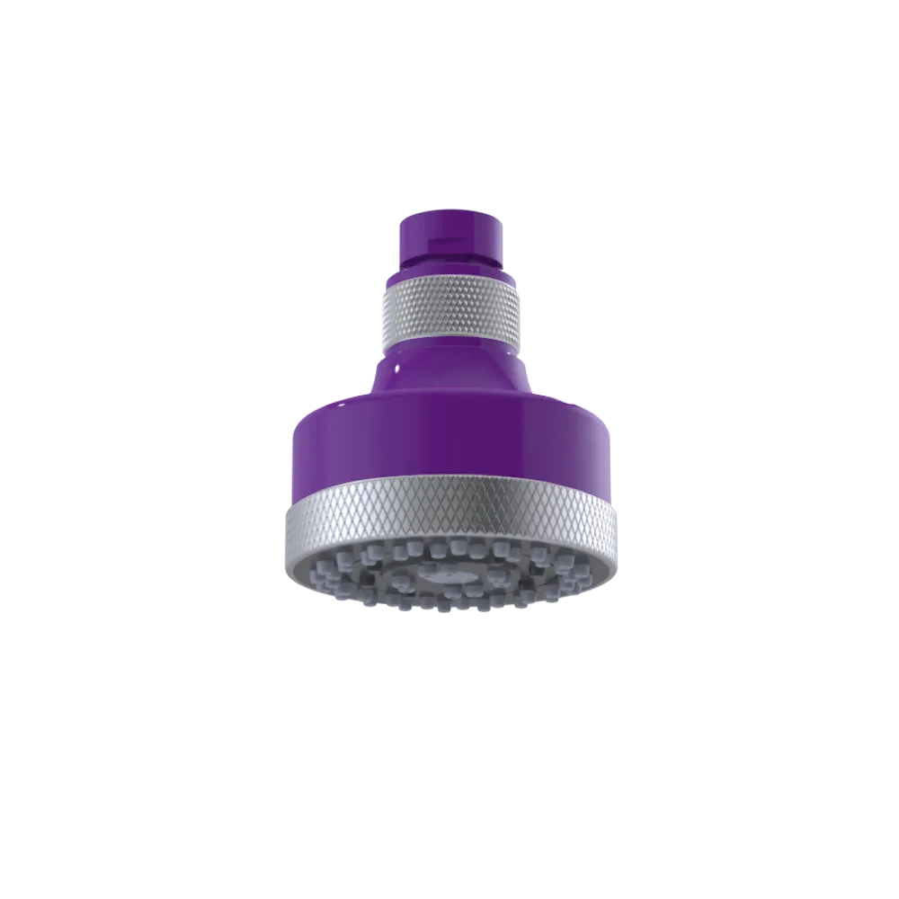 Rubinet 3 FUNCTION SHOWER HEAD Purple Haze