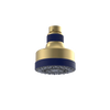 Rubinet 3 FUNCTION SHOWER HEAD Satin Brass