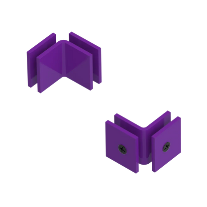 Rubinet 90 Glass to Glass Open Face Purple Haze