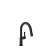 Baril Single-hole bar / prep kitchen faucet with 2-function pull-down spray