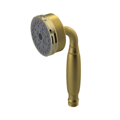 Rubinet 3 Function Hand Held Shower Only Antique Brass Matt