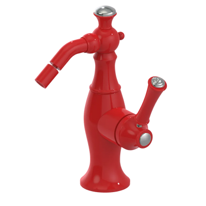 Rubinet Single Control Bidet Fitting (less drain) Red
