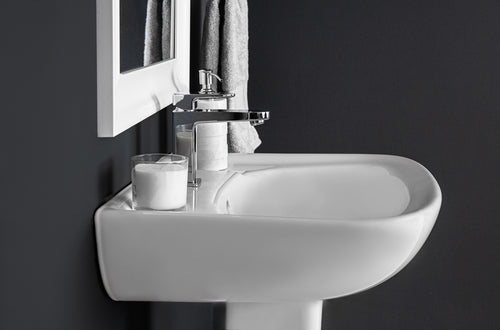 Contac Caprice – 4313DMX – Single Hole Pedestal Sink