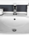 Contac Caprice – 4313DMX – Single Hole Pedestal Sink