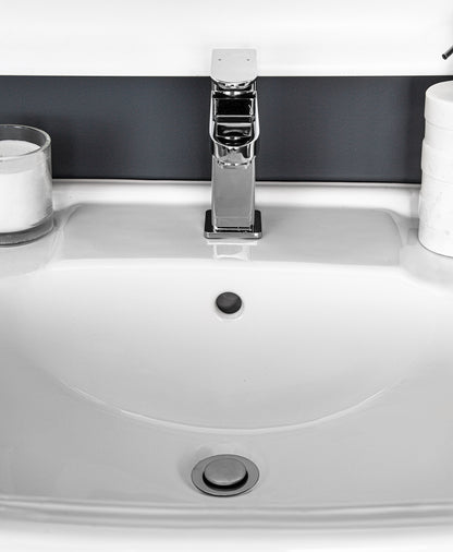 Contac Caprice – 4313DMX – Single Hole Pedestal Sink