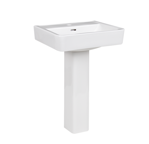 Contac Pineview – 4313DSX – Single Hole Pedestal Sink