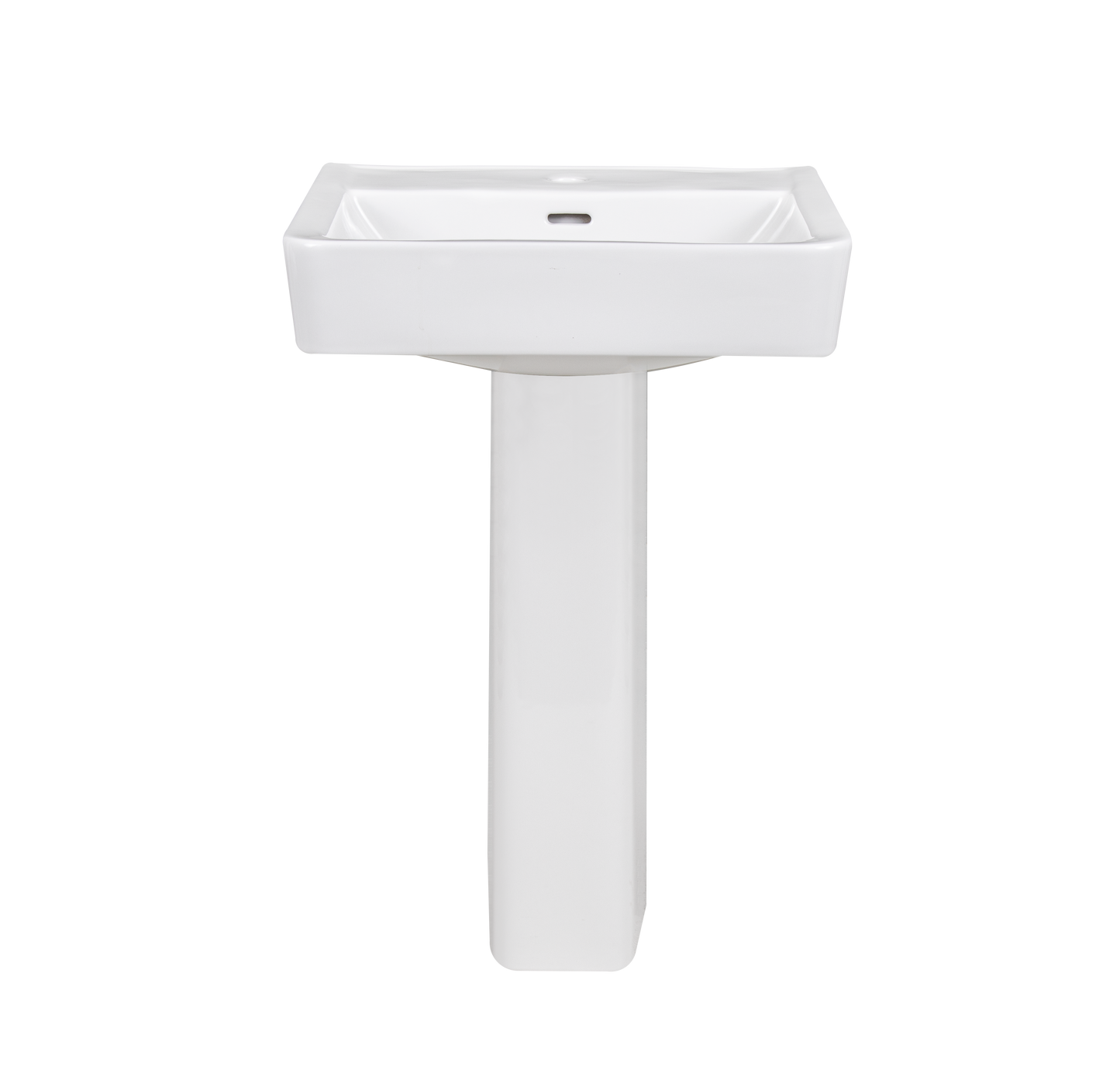 Contac Pineview – 4343DSX – 4” Center Pedestal Sink