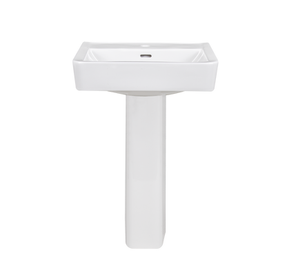Contac Pineview – 4343DSX – 4” Center Pedestal Sink