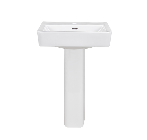 Contac Pineview – 4343DSX – 4” Center Pedestal Sink